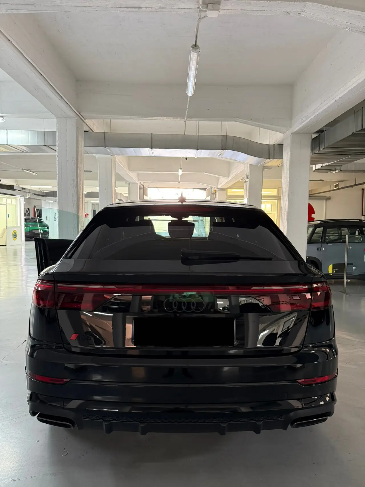 Audi Q8 2025, interior — Lisbon Luxury Car Rental, Lisbon. The 2025 Audi Q8 carries its 340 hp with the kind of composure that suits a full-size SUV…