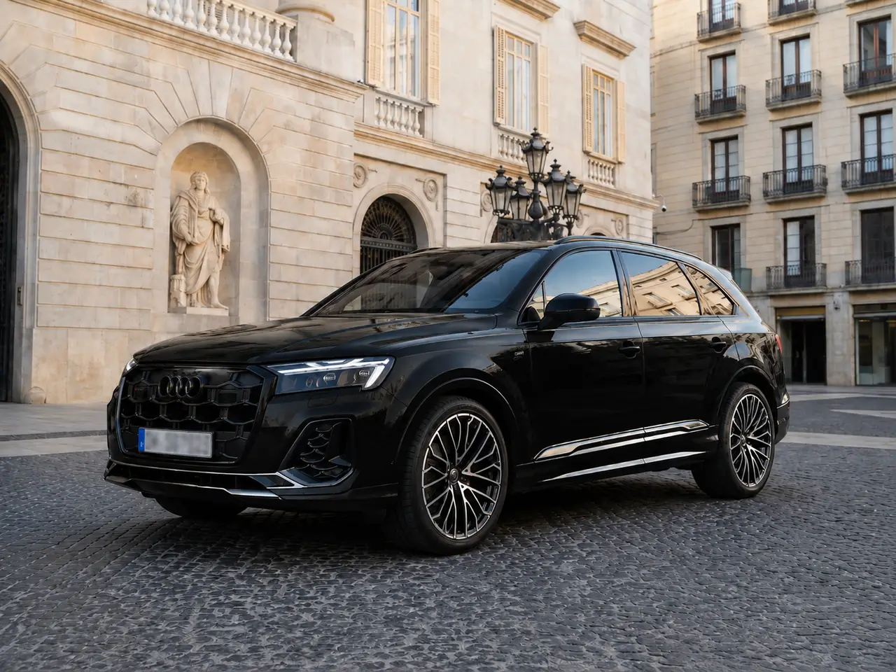 Audi SQ7 2025 — Lisbon Luxury Car Rental, Lisbon. The 2025 Audi SQ7 pairs 507 hp with the composure Audi's larger SUVs are known for: a…