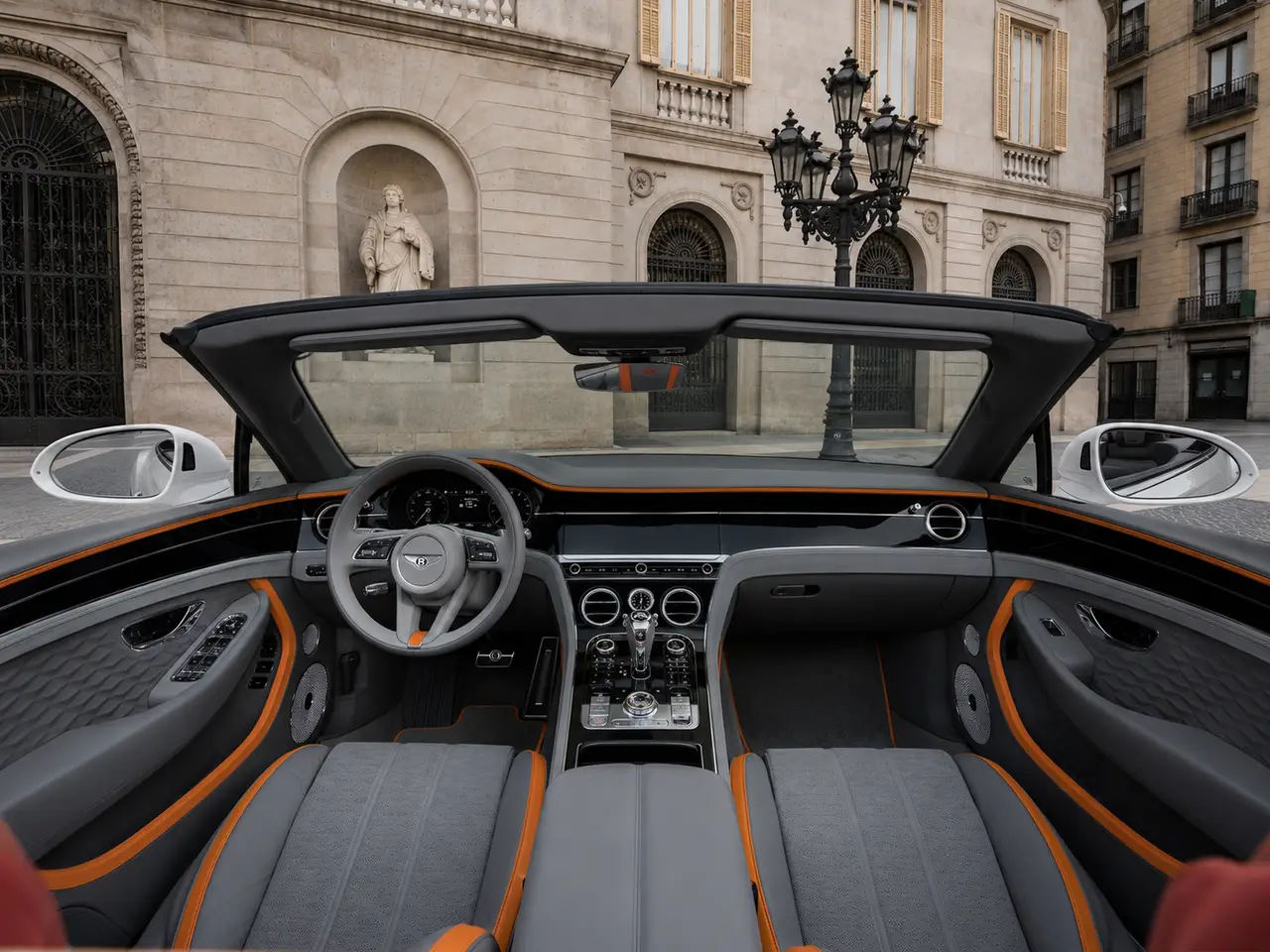 Bentley Continental GTC Speed 2025, interior — Lisbon Luxury Car Rental, Lisbon. The Bentley Continental GTC Speed carries its 650 hp with the composure that defines…