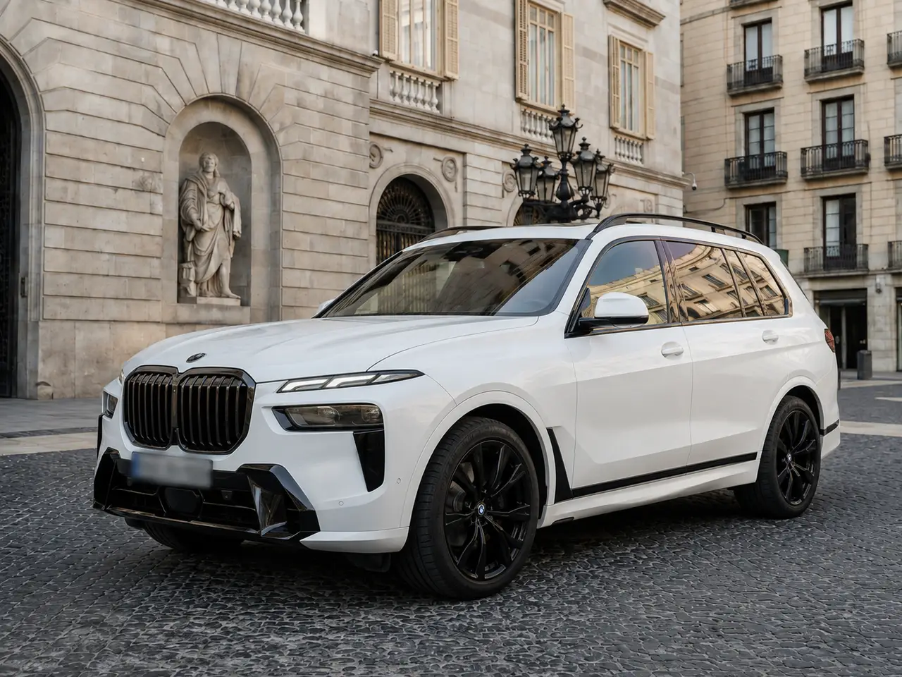 BMW X7 40d M 2024 — Lisbon Luxury Car Rental, Lisbon. The 2024 BMW X7 40d M brings a rare combination to Lisbon's roads: seven seats, 352 hp,…