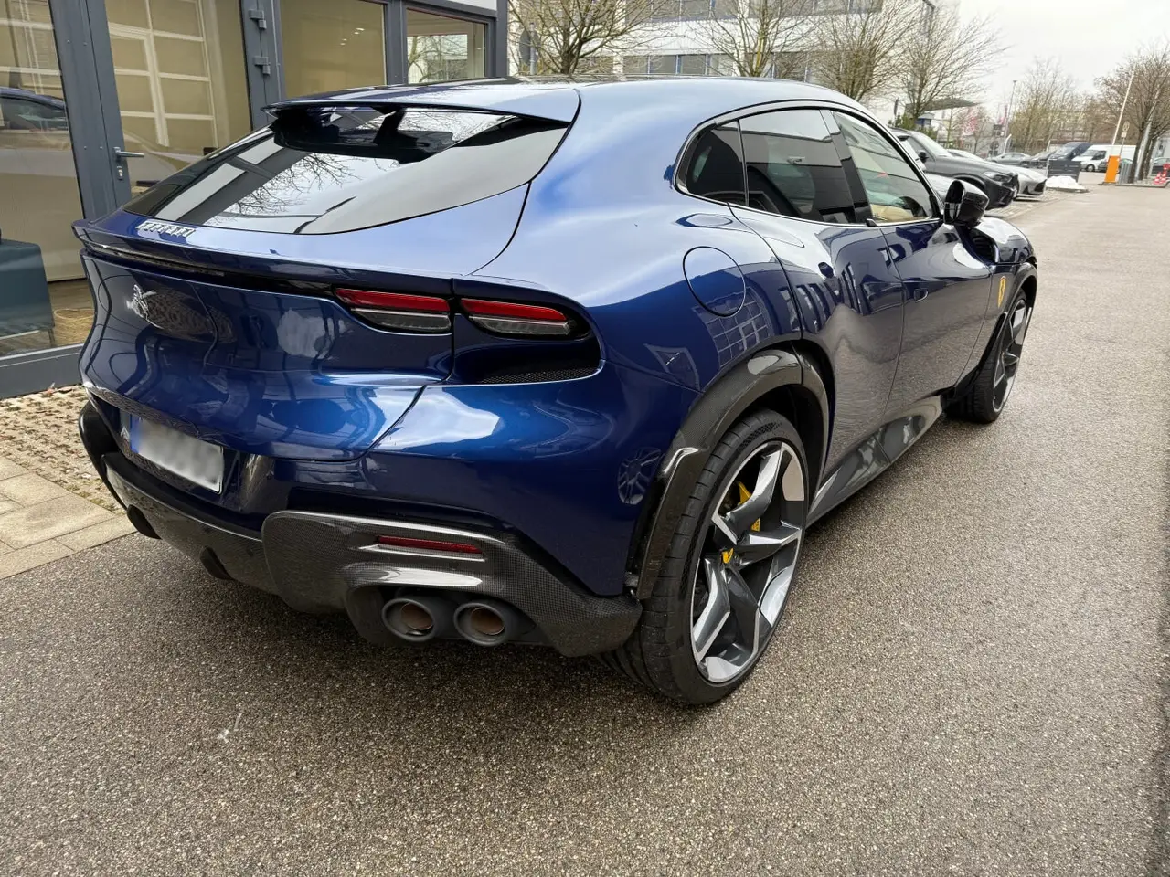Ferrari Purosangue 2024, exterior — Lisbon Luxury Car Rental, Lisbon. The 2024 Ferrari Purosangue brings something rare to the marque's line-up: five real…