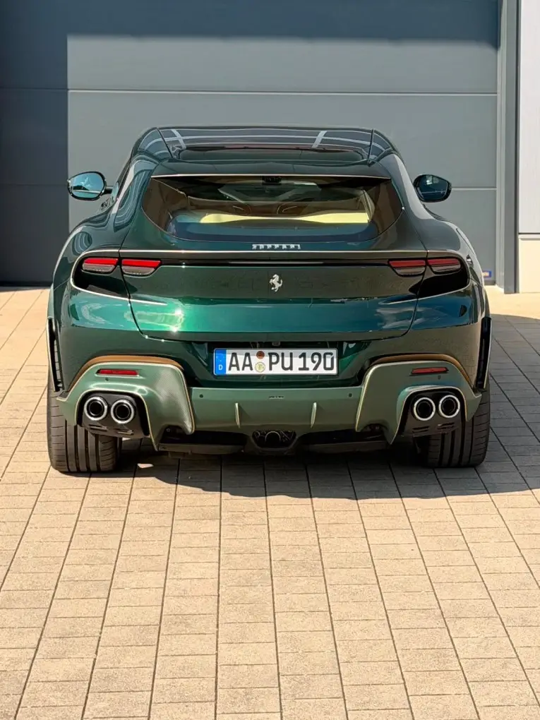 Ferrari Purosangue Atelier 2025, front view — Lisbon Luxury Car Rental, Lisbon. The Ferrari Purosangue Atelier is Ferrari's answer to a question few expected the marque…