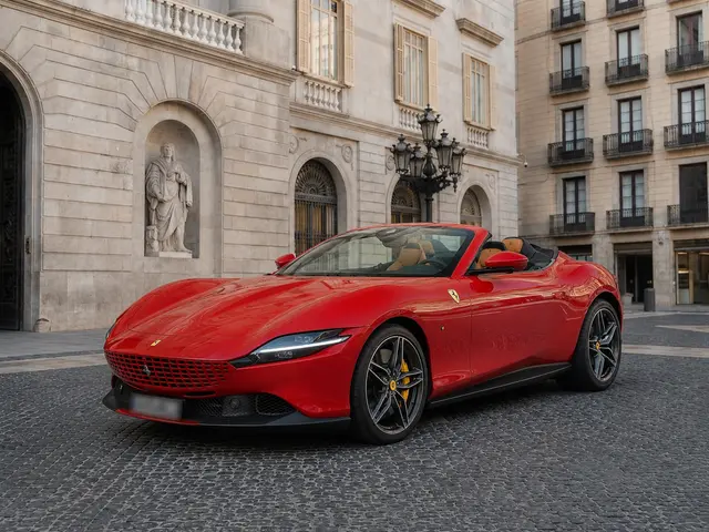 Ferrari Roma Spider 2024 — Lisbon Luxury Car Rental, Lisbon