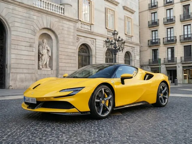 Ferrari SF90 Spider 2024 — Lisbon Luxury Car Rental, Lisbon