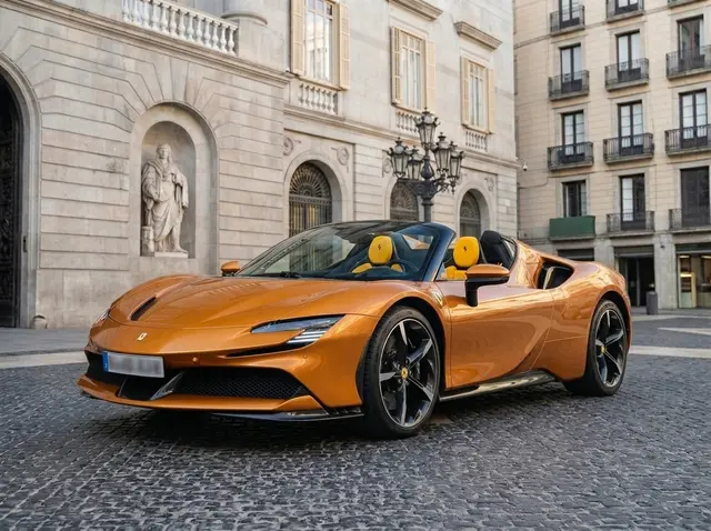Ferrari SF90 Spider Tailor Made 2025 — Lisbon Luxury Car Rental, Lisbon