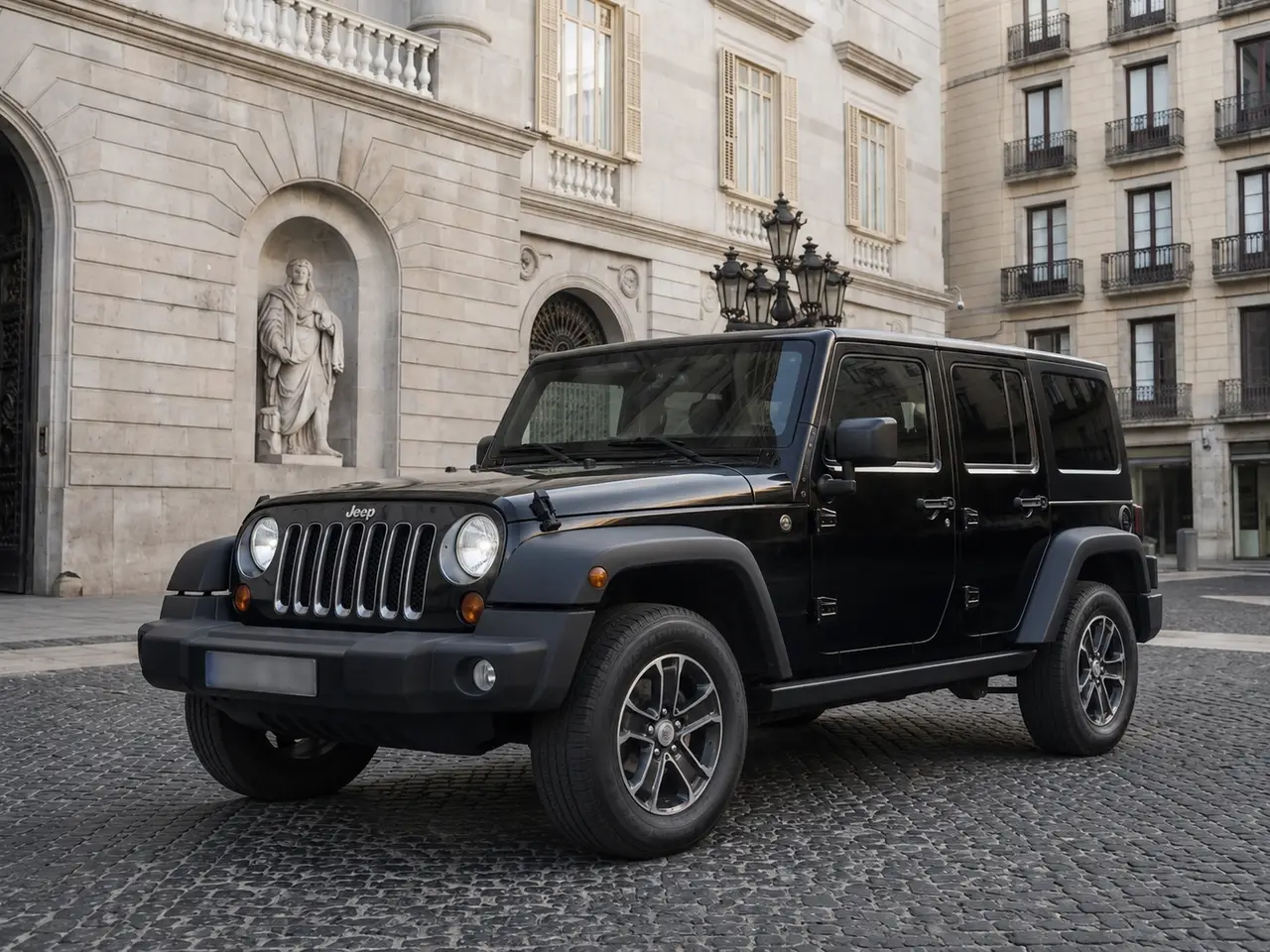 Jeep Wrangler 2025 — Lisbon Luxury Car Rental, Lisbonne. Le Jeep Wrangler 2025 impose sa présence dès le premier regard : une silhouette carrée,…
