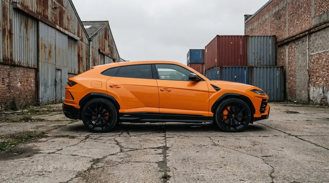 Lamborghini Urus S 2024, exterior — Lisbon Luxury Car Rental, Lisbon. The Lamborghini Urus S carries 666 hp in a body built for five, which makes it one of the…