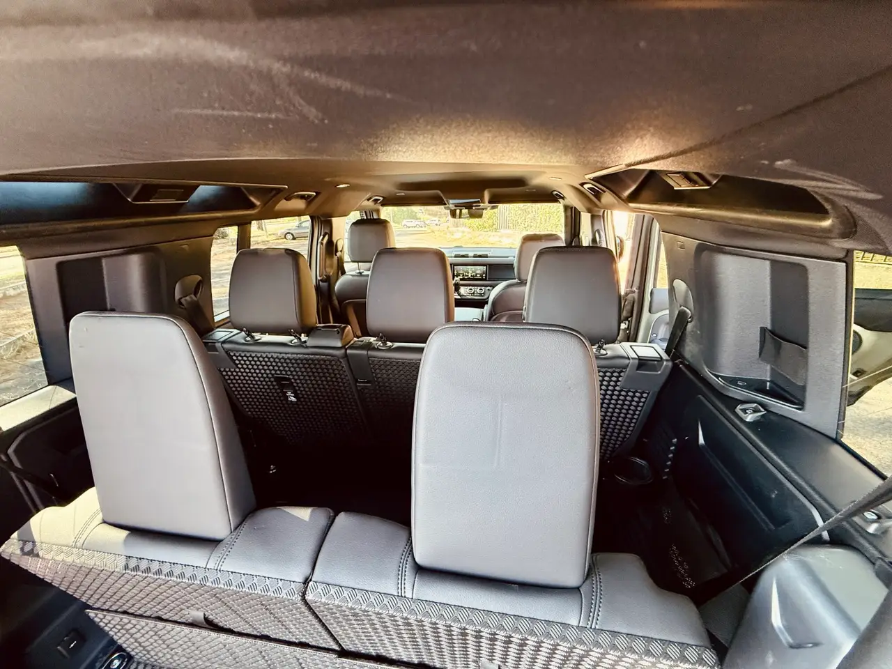 Land Rover Defender X-Dynamic 7 seater 2024, exterior — Lisbon Luxury Car Rental, Lisbon. The 2024 Land Rover Defender X-Dynamic brings a different kind of presence to the fleet:…