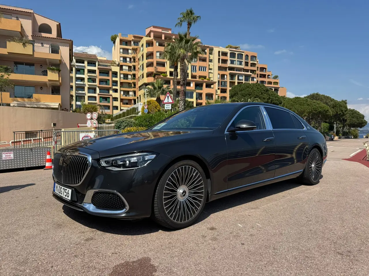Maybach S580 2023, dashboard — Lisbon Luxury Car Rental, Lisbon. The Maybach S580 is built for arrival rather than acceleration contests, though its 503…