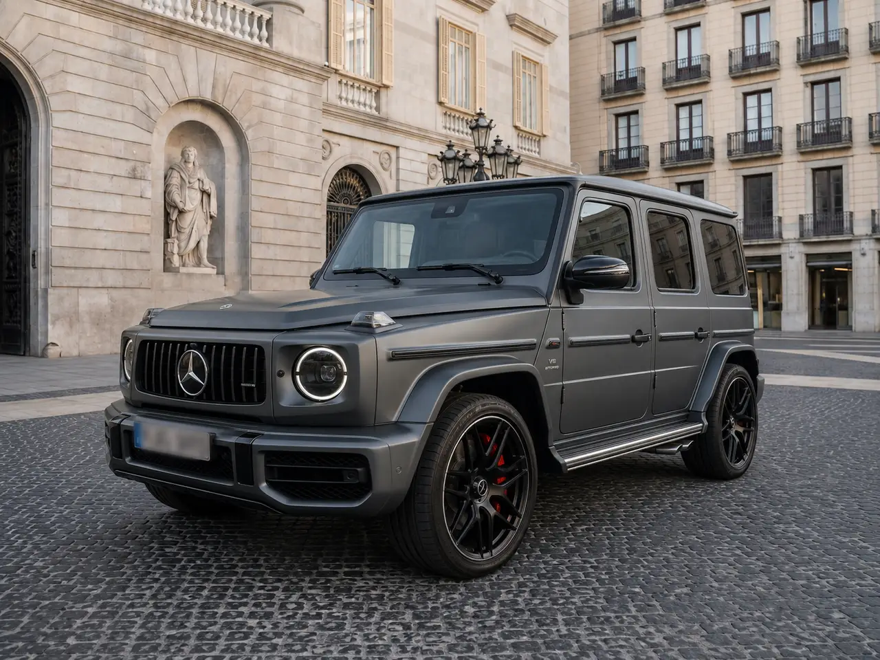 Mercedes Benz G63 2023 — Lisbon Luxury Car Rental, Lisbon. The Mercedes-Benz G63 does not try to disguise its size or its intent. At 585 hp, the…