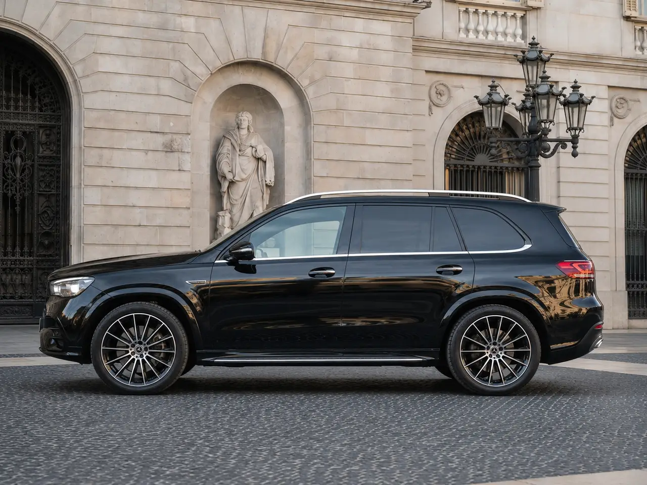 Mercedes Benz GLE 450 AMG 2024, exterior — Lisbon Luxury Car Rental, Lisbon. The Mercedes Benz GLE 450 AMG pairs a 367 hp inline-six with the kind of cabin space that…