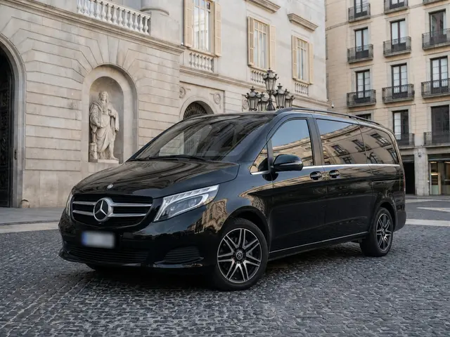 Mercedes Benz V300 8 seats 2025 — Lisbon Luxury Car Rental, Lisboa