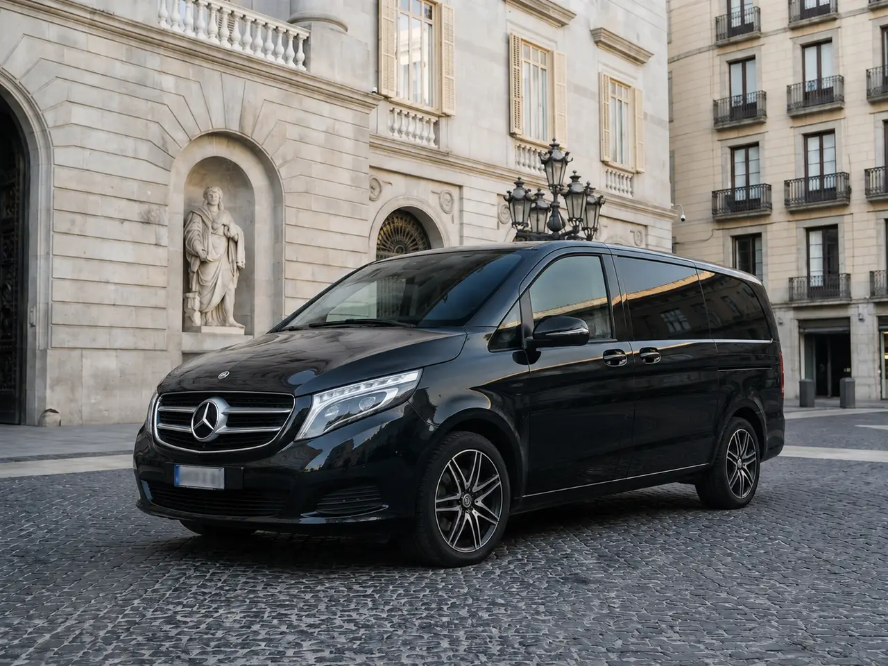 Mercedes V Class 2026 — Lisbon Luxury Car Rental, Lisbon. The 2026 Mercedes Benz V Class is built around space rather than speed. With eight seats…