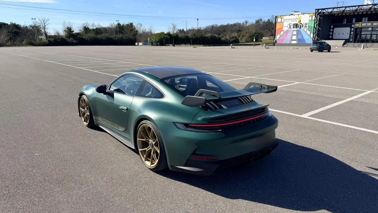 Porsche 911 GT3 2026, front view — Lisbon Luxury Car Rental, Lisbon. The 2026 Porsche 911 GT3 is built for drivers who want to feel every input translate…