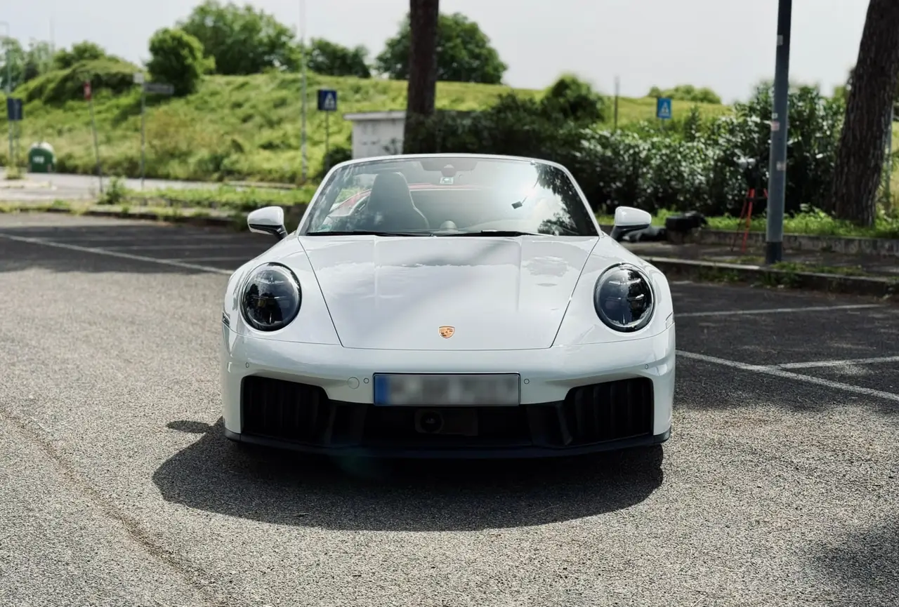 Porsche 992.2 Carrera 4 GTS Cabrio 2025, exterior — Lisbon Luxury Car Rental, Lisbon. The 2025 Porsche 992.2 Carrera 4 GTS Cabrio carries 540 hp through all four wheels, and…