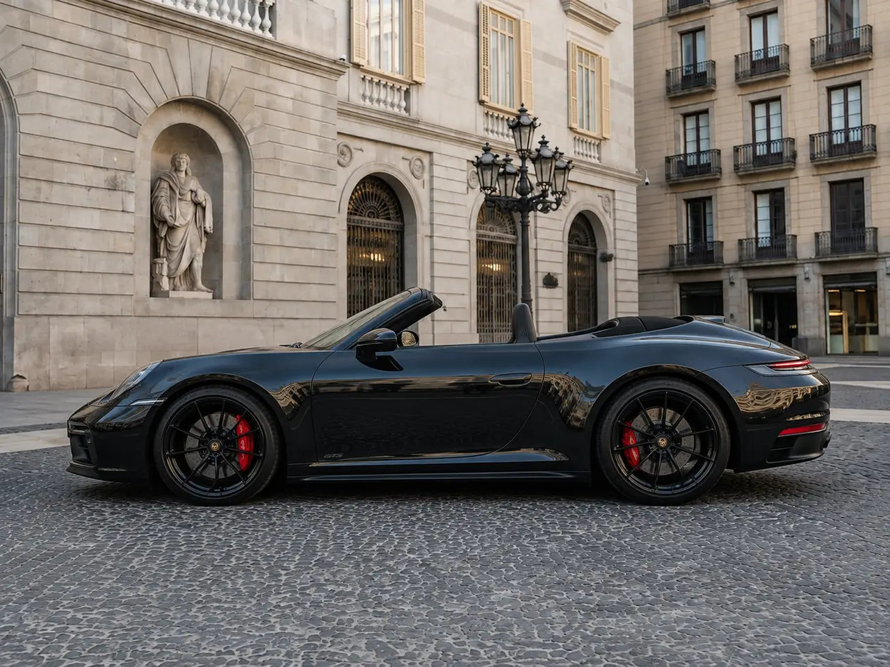 Porsche 992 Carrera 4 GTS Cabrio 2024, exterior — Lisbon Luxury Car Rental, Lisbon. The Porsche 992 Carrera 4 GTS Cabrio pairs a 480 hp flat-six with all-wheel drive, a…