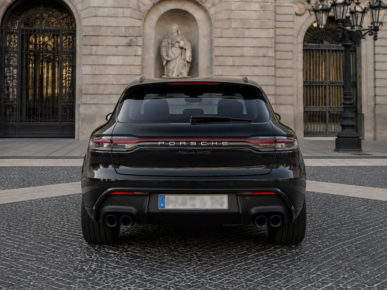 Porsche Macan GTS 2024, rear view — Lisbon Luxury Car Rental, Lisbon. The Porsche Macan GTS pairs a 440 hp output with the kind of chassis discipline Porsche…