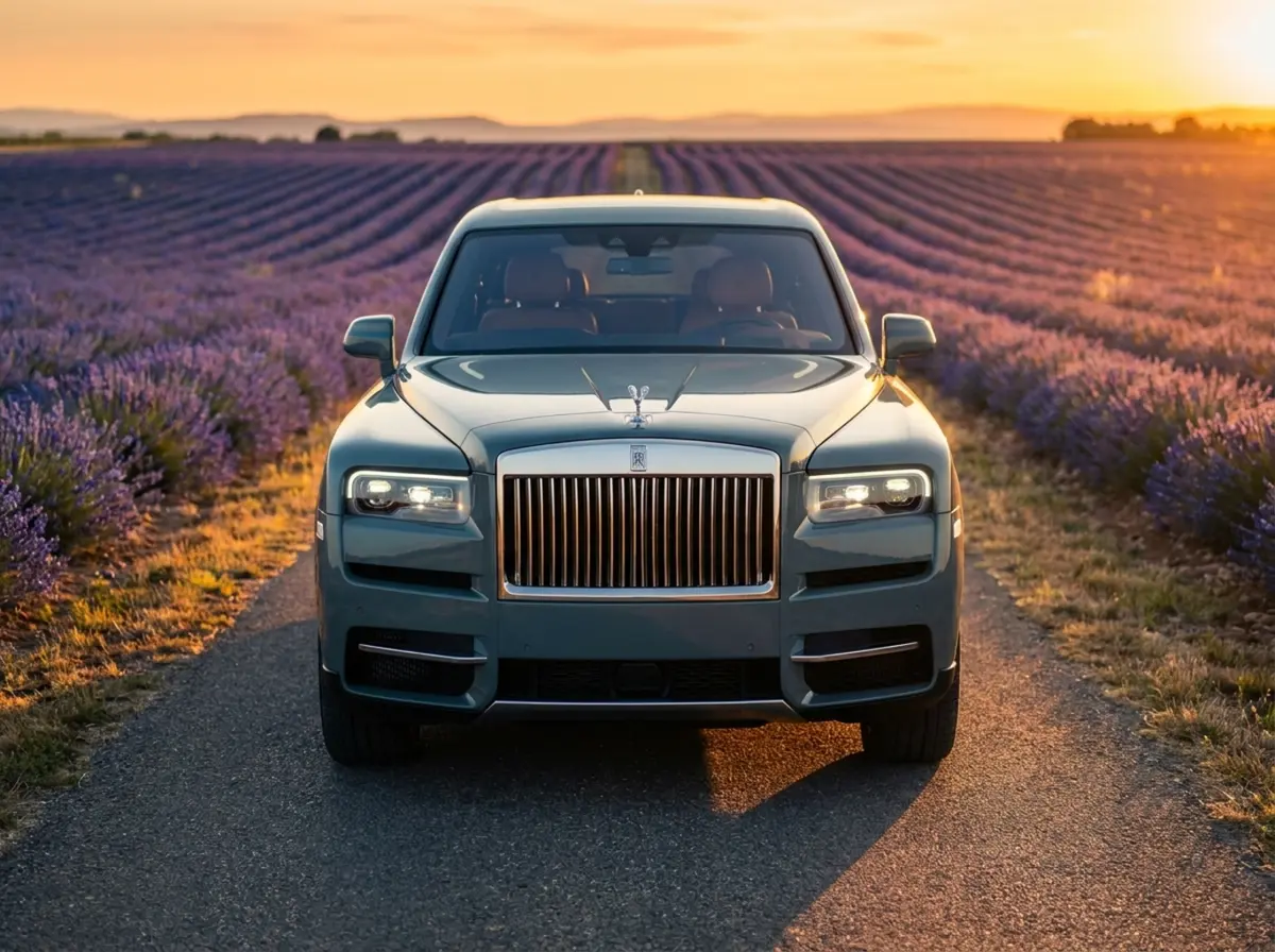 Rolls-Royce Cullinan 2025, rear view — Lisbon Luxury Car Rental, Lisbon. Command Sintra's winding lanes from the back seat