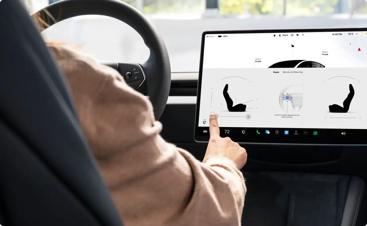 Tesla Model 3 Performance 2026, rear view — Lisbon Luxury Car Rental, Lisbon. The 2026 Tesla Model 3 Performance pairs 510 hp with the instant, uninterrupted torque…